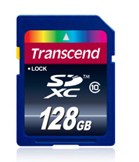 Карта памяти 128GB Transcend TS128GSDXC10 SDXC Class10
