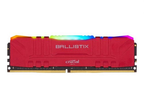 Модуль памяти DDR4 16GB Crucial BL16G36C16U4RL Ballistix RGB Red PC4-28800 3600MHz CL16 радиатор 1.35V