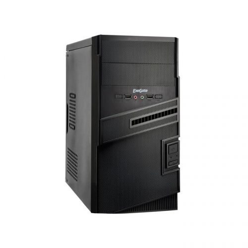 

Корпус mATX Exegate BA-112 EX268707RUS minitower, AA350, 80mm, 2*USB, Audio, black, BA-112