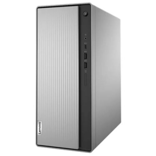 

Компьютер Lenovo IdeaCentre 5 14ARE05 90Q3001CRS Ryzen 5 4600G/8GB/1000+128GB SSD/DVDrw/AMD Radeon/BT/WiFi/DOS/grey, IdeaCentre 5 14ARE05