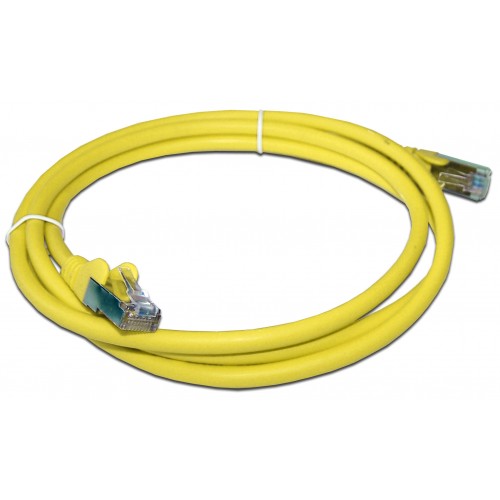 

Кабель патч-корд F/UTP 6 кат. 0,5м. Lanmaster LAN-PC45/S6-0.5-YL RJ45 - RJ45, 4 пары, желтый, LSZH, LAN-PC45/S6-0.5-YL