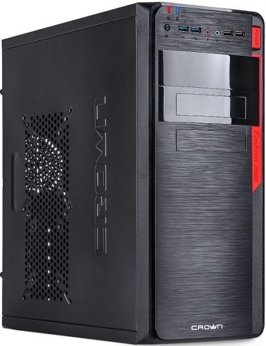 Корпус ATX Crown CMC-C 503 CM000003410 черный, БП 450W, 2*USB 2.0, 2*USB 3.0, audio