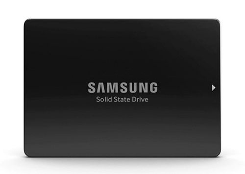 Накопитель SSD 2.5'' Samsung MZILT7T6HMLA-00007 PM1643 7.68TB SAS 12Gb/s TLC 2100/2000MB/s IOPS 400K/70K MTBF 2M 1DWPD 7mm - фото 1