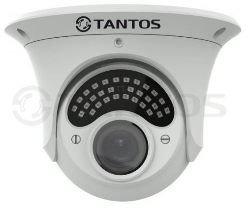 Видеокамера Tantos TSc-E1080pUVCv (2.8-12) антивандальная универсальная 4 в 1 (AHD/TVI/CVI/CVBS), 2Mp 1920х1080, 30 к/с, 1/2.9