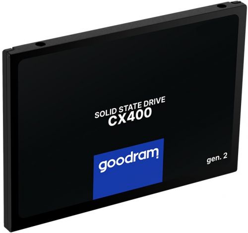 Накопитель SSD 2.5'' GoodRAM SSDPR-CX400-01T-G2 CX400 1TB SATA 6Gb/s 3D TLC NAND 550/500MB/s MTBF 2M 720TBW