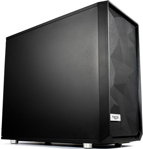 Корпус ATX Fractal Design Meshify S2 Black FD-CA-MESH-S2-BKO черный, без БП, 2xUSB 3.0, USB Type-C, Audio - фото 1