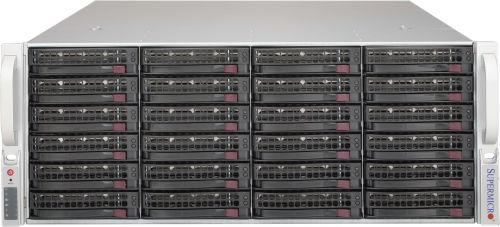 

Корпус серверный 4U Supermicro CSE-846BE1C-R1K03JBOD 4U SC846B SAS3 24 Drive JBOD w/ Single Expander, 1000W, CSE-846BE1C-R1K03JBOD