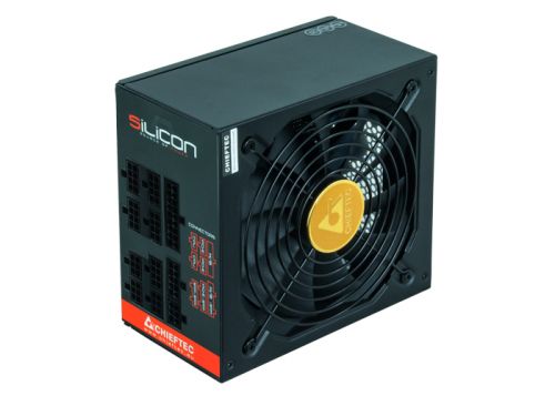 Блок питания ATX Chieftec SLC-650C Silicon, 650W, 80 Plus Bronze, Active PFC, 140mm fan, Full Cable Management, Retail
