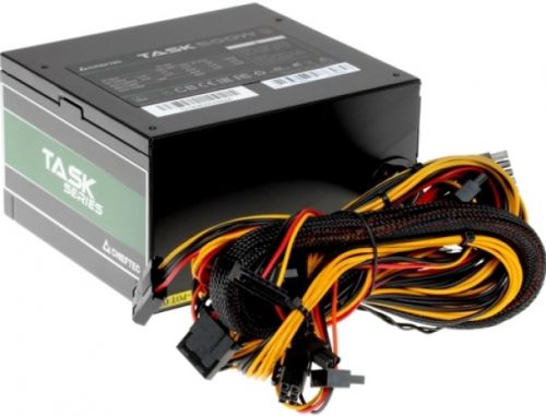 Блок питания ATX Chieftec TPS-500S-Retail 2.3, 500W, 80 PLUS BRONZE, Active PFC, 120mm fan Retail