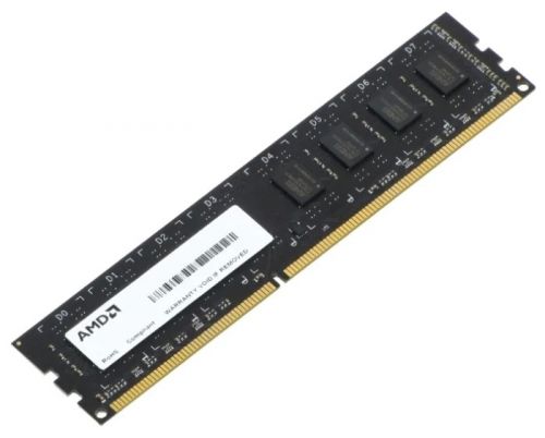 Модуль памяти DDR3 4GB AMD R534G1601U1SL-U 1600MHz, PC3-12800, CL11, 1.35V, Non-ECC, RTL