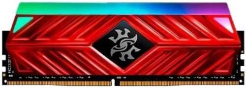 Модуль памяти DDR4 8GB ADATA AX4U32008G16A-SR41 XPG SPECTRIX D41 RGB red PC4-25600 3200MHz CL16 радиатор 1.35V RTL