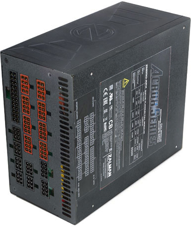 Блок питания ATX Zalman ZM850-ARX 850W aPFC, 135mm FAN, модульный, 80Plus Platinum, Ret