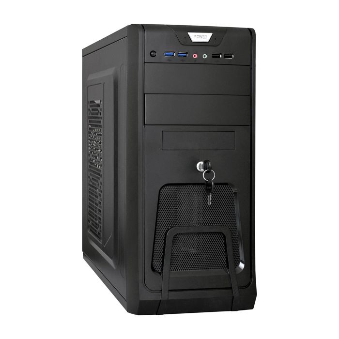 Корпус ATX Exegate CP-603UB EX283217RUS miditower, CP450W, 80mm, 2*USB+2*USB3.0, Audio, замок блокировки кнопки питания, black