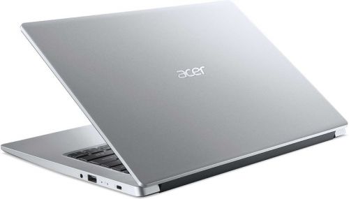 Ноутбук Acer Aspire 1 A114-33-P1T1 NX.A7VER.00E N6000/4GB/64GB eMMC/UHD Graphics/14"/FHD/1920*1080/WiFi/BT/cam/Win10Home/silver - фото 5