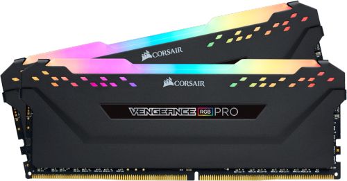 Модуль памяти DDR4 16GB (2*8GB) Corsair CMW16GX4M2C3000C15 Vengeance RGB PRO PC4-24000 3000MHz CL15 1.35V радиатор RTL - фото 1