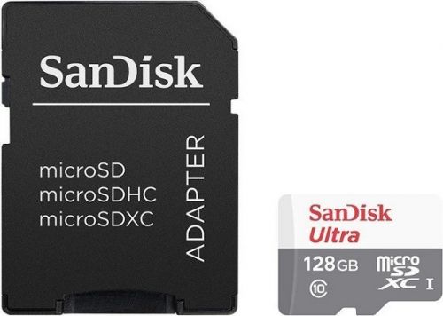 

Карта памяти 128GB SanDisk SDSQUNS-128G-GN6TA MicroSDXC Ultra,80MB/s,C10,, SDSQUNS-128G-GN6TA