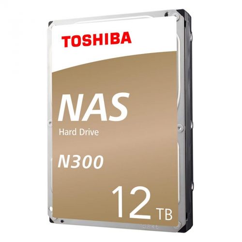 Жесткий диск 12TB SATA 6Gb/s Toshiba (KIOXIA) HDWG21CUZSVA 3.5" N300 NAS 7200rpm 256MB