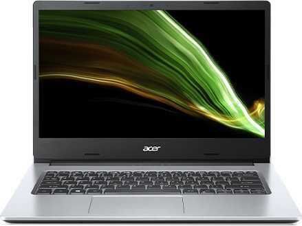 Ноутбук Acer Aspire 3 A314-35-C5KP NX.A7SER.004 N4500/4GB/256GB SSD/UHD Graphics/14"/FHD/WiFi/BT/cam/Win10Home/silver - фото 1