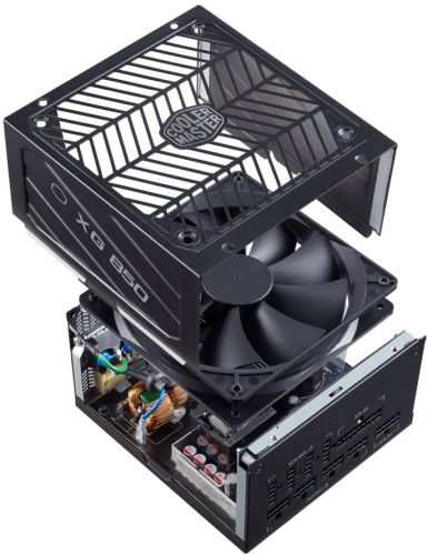 Блок питания ATX Cooler Master XG850 MPG-8501-AFBAP-EU 850W, active PFC, 135mm, 80+ Platinum, full modular