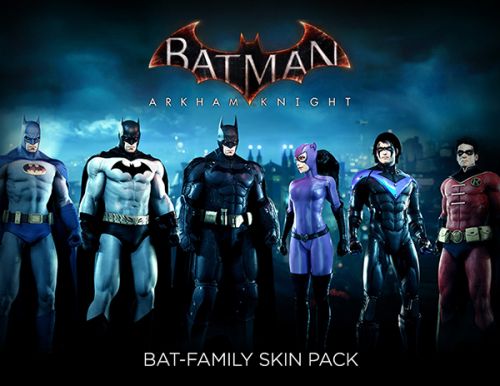 Право на использование (электронный ключ) Warner Brothers Batman: Arkham Knight - Bat-Family Skin Pack
