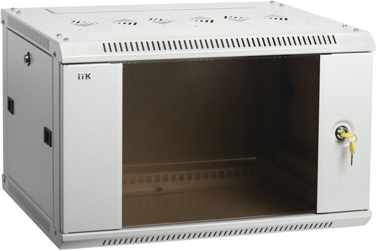 

Шкаф ITK LWR3-18U66-GF LINEA W 18U 600x600 мм дверь стекло, RAL7035, LWR3-18U66-GF