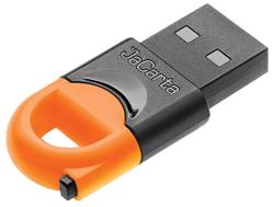 Токен USB Аладдин Р.Д. JaCarta WebPass. Пластиковый брелок, Чёрная коробка. JC600-4 - фото 1