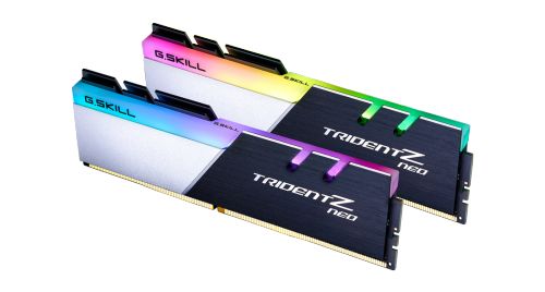 Модуль памяти DDR4 32GB (2*16GB) G.Skill F4-3600C18D-32GTZN Trident Z Neo, PC4-28800, 3600MHz, CL18, радиатор, 1.35V - фото 1