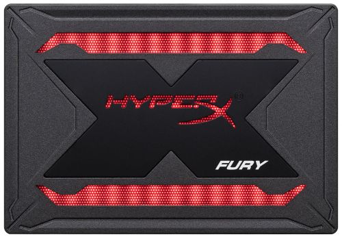 Накопитель SSD 2.5'' HyperX SHFR200/240G Fury RGB 240GB TLC SATA 6Gb/s 550/480MB/s MTBF 1M SHFR200/240G - фото 2