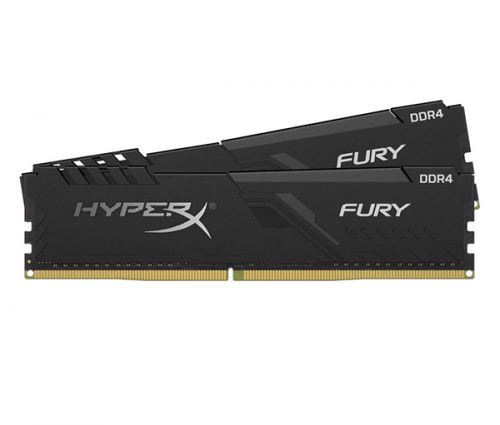 

Модуль памяти DDR4 32GB (2*16GB) HyperX HX434C16FB3K2/32 Fury black 3466MHz CL16 1.35V 2R 8Gbit, HX434C16FB3K2/32