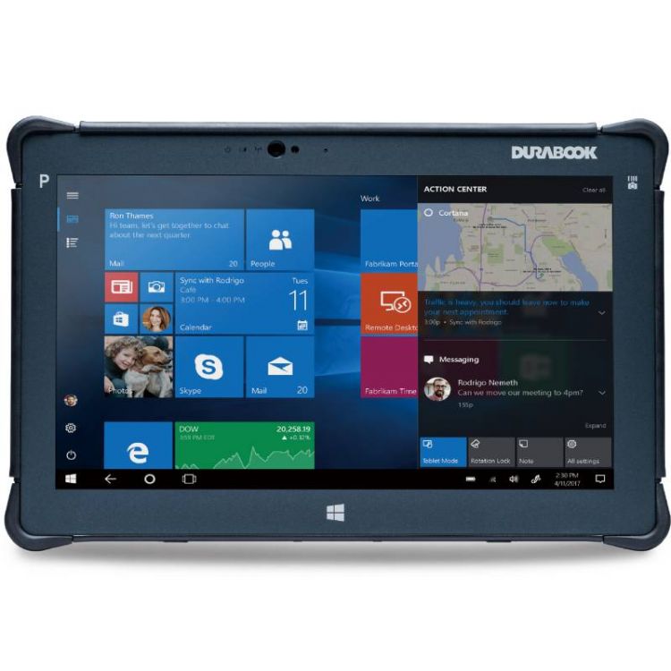 

Планшет 11.6'' Durabook R11Field R1A1A1DEBAXX black, i5-8250U/8GB/128GB SSD/UHD Graphics 610/Win10Pro/USB 3.2/BT/microSD/камера 2Mpix/5Mpix, R11Field