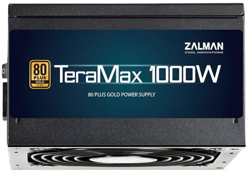 Блок питания ATX Zalman TeraMax 1000W, APFC, 120mm fan, 80+ Gold, full modular, Retail