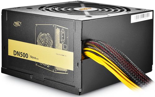 Блок питания ATX Deepcool Nova DN500 500W (120mm FAN, A.PFC, 5xSATA) Ret