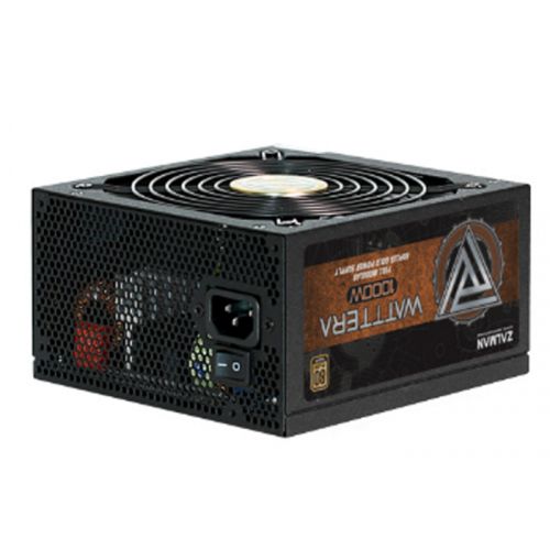 Блок питания ATX Zalman ZM1000-EBTII 1000W, APFC, 135mm fan, 80+ Gold, Retail