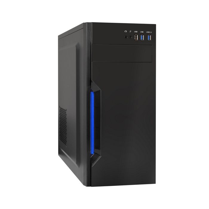 

Корпус ATX Exegate XP-333U EX283079RUS miditower, XP500, 120mm, 1*USB+2*USB3.0, Audio, black, XP-333U