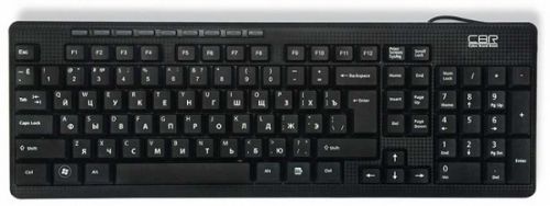 Клавиатура CBR KB 111M 102 клавиши+мультимедия 9 кнопок, USB