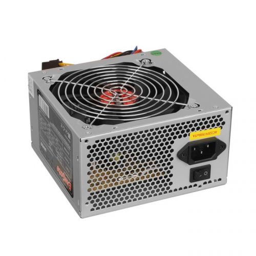 Блок питания ATX Exegate UNS350 ES261566RUS-S 350W, SC, 12cm fan, 24p+4p, 3*SATA, 2*IDE, FDD + кабель 220V с защитой от выдергивания