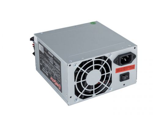 Блок питания ATX Exegate CP450 EX172785RUS-S 450W, SC, 8cm fan, 24p+4p, 3*SATA, 2*IDE, FDD + кабель 220V с защитой от выдергивания