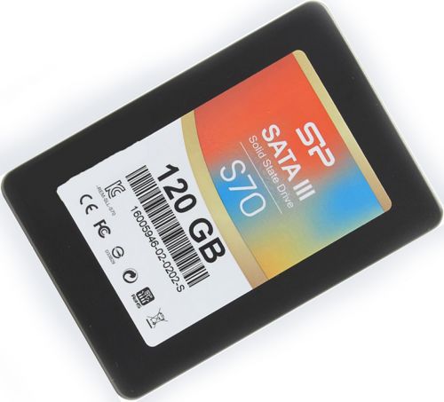 

Накопитель SSD 2.5'' Silicon Power SP120GBSS3S70S25 Slim S70 120GB SATA 6Gb/s 520/490MB/s MTBF 1.5M 7mm NCQ, SP120GBSS3S70S25