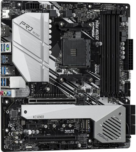 Материнская плата mATX ASRock X570M PRO4