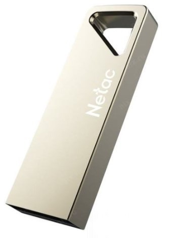 Накопитель USB 2.0 64GB Netac NT03U326N-064G-20PN U326, металлическая