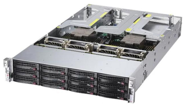 

Серверная платформа 2U Supermicro AS-2024US-TRT 2*SP3, 32*DDR4(3200), 12*3.5" HS, 6*PCIE, 2*10Glan, 2*1600W, 2*USB 3.0, VGA, COM, AS-2024US-TRT