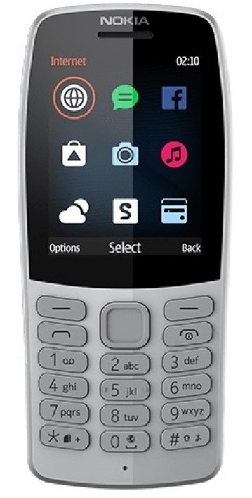 

Мобильный телефон Nokia 210 Dual Sim 16OTRD01A03 grey, 210 Dual Sim