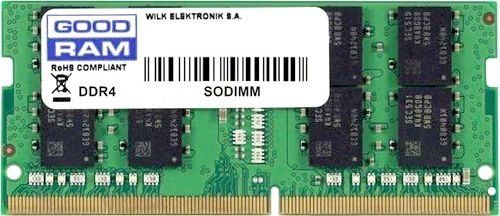 Модуль памяти SODIMM DDR4 4GB GoodRAM GR2666S464L19S/4G PC4-21300 (2666MHz) CL19 512x8 GR2666S464L19S/4G - фото 1
