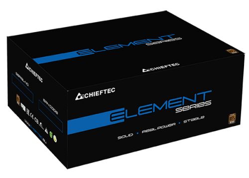 Блок питания ATX Chieftec ELP-400S-Bulk (400W, >85 efficiency, ATX 2.3, Active PFC, 120mm fan) OEM