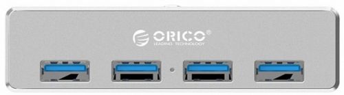 Концентратор USB 3.0 Orico MH4PU-SV