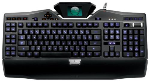 logitech lcd keyboard