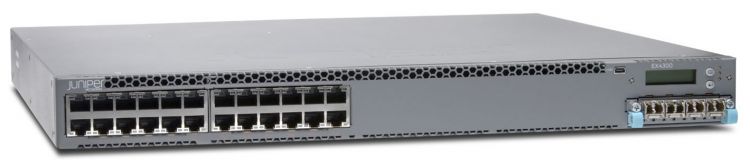 

Коммутатор Juniper EX4300-24T EX4300, 24-Port 10/100/1000BaseT + 350W AC PS, EX4300-24T