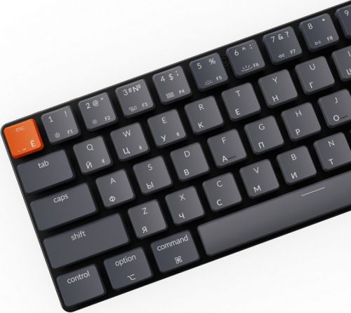 Клавиатура Wireless Keychron K7 ультратонкая, 68 клавиши, RGB подсветка, brown switch K7E3 - фото 5