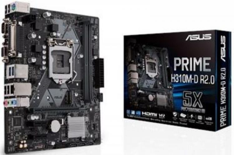 

Материнская плата mATX ASUS PRIME H310M-D R2.0 90MB0YZ0-M0EAY0 (LGA1151v2,H310,2*DDR4(2666),4*SATA 6G,M.2,3*PCI-E,7.1CH,Glan,4*USB3.1/D-Sub/HDMI/COM/L, PRIME H310M-D R2.0