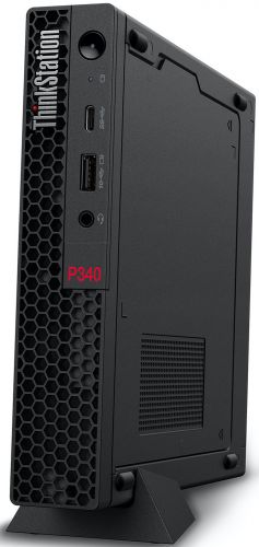 

Компьютер Lenovo ThinkStation P340 Tiny 30DF0026RU i5-10500T/16GB DDR4 SODIMM/256GB SSD M.2/Quadro P620 2GB/USB KB/Mouse/Win10Pro, ThinkStation P340 Tiny